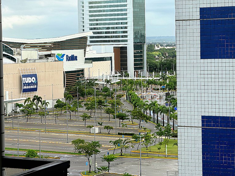 Apto 2 Quartos Pina com Piscina e Vista Recife